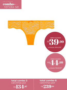 501701-Calcinha em Renda Fio Dental Kiss Me-mango